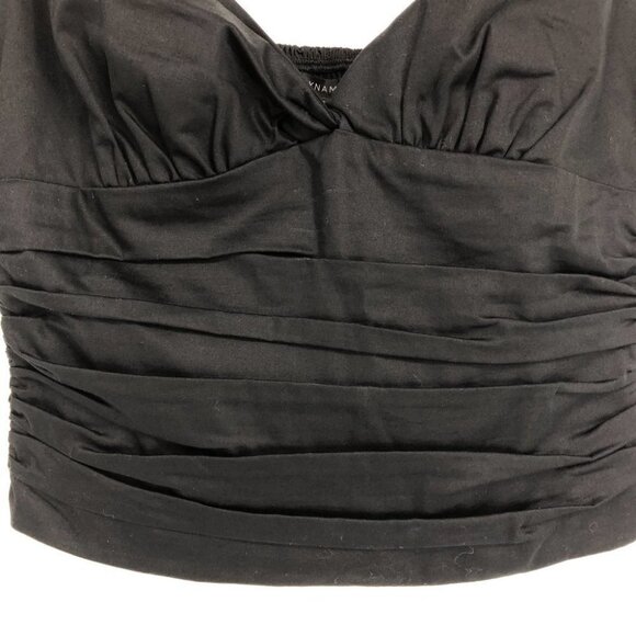 NWT Dynamite Black Poplin Cami with Twist size S - Picture 8 of 16